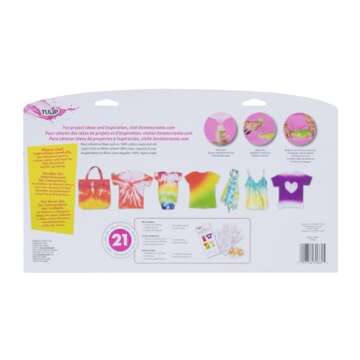 Tulip One-Step Tie-Dye Kit - Fun, Easy, and Vibrant Fabric Dyeing Experience