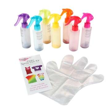 Tulip Tie-Dye Kit for Easy Spraying and Vibrant Colors
