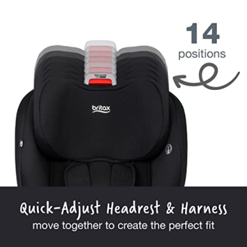 Britax Boulevard Clicktight Convertible Car Seat for Kids Safety