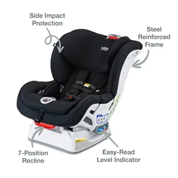 Britax Boulevard Clicktight Convertible Car Seat for Kids Safety