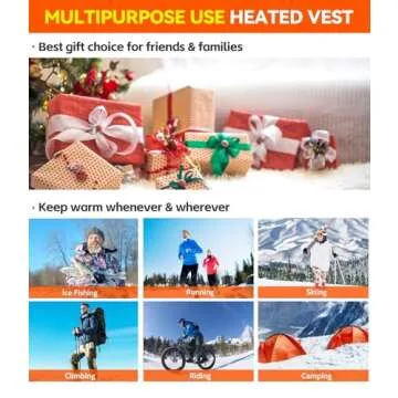 DOACE Heated Vest Smart Jacket for Men and Women