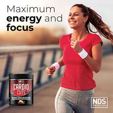 NDS Nutrition Cardio Cuts 4.0 - Raspberry Lemonade - 8.6 oz.