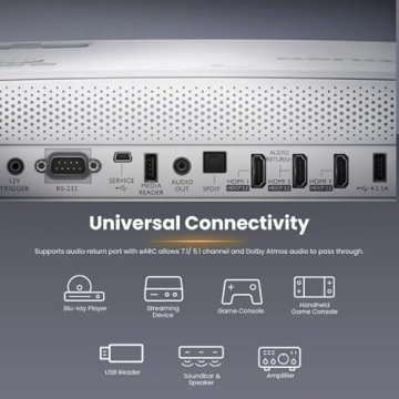 BenQ TK860i 4K HDR Smart Projector Android TV Built-in Speakers