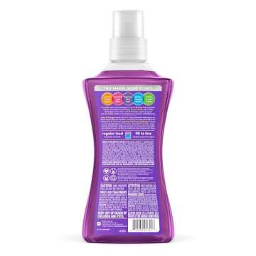 Method Liquid Laundry Detergent, Lavender + Cypress, 66 Loads Per Bottle, Biodegradable Formula, Plant-Based Stain Remover, 53.5 Fl Oz (Pack of 1)