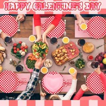 Zhehao Galentine's Day Party Supplies for 24 Guests
