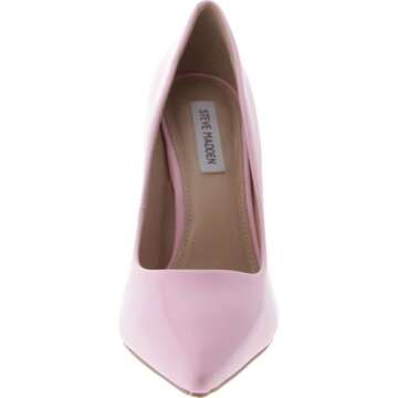 Steve Madden Vala Pink Patent Pumps - Women’s Stylish Heels