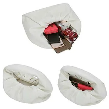 Stylish CATMICOO Cloud Hobo Handbag for Women in White