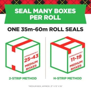 Scotch Tough Grip Moving Packing Tape for Heavy Boxes
