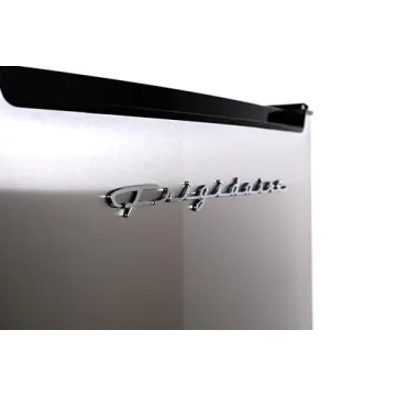 Frigidaire EFRF696-AMZ Upright Freezer 6.5 cu ft Stainless Platinum Design Series, Silver