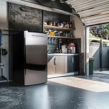 Frigidaire EFRF696-AMZ Upright Freezer 6.5 cu ft Stainless Platinum Design Series, Silver