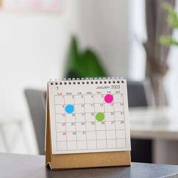 Garryewan Dot Stickers, Round Stickers, Toddler Dot Stickers, 0.75 Inch Polka Circle Dot Label Sticker, for Garage Sale Stickers/Yard Sale Price Stickers,Office/Price Stickers(Pink /1400 PCS)