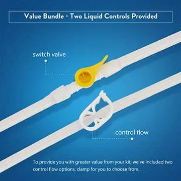 GNEGKLEAN Enema Kit Stainless Steel 2 Quart Capacity Bucket 5ft Silicone Hose for Colon Detox Cleanse Enemas