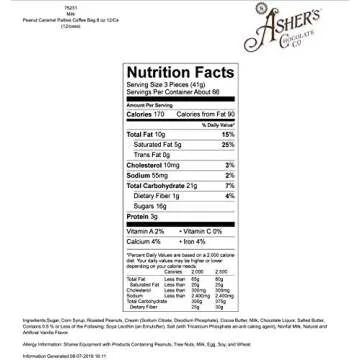 Asher's Chocolates, Gourmet Chocolate Covered Peanut Caramel Patties - A Family Tradition of Quality...