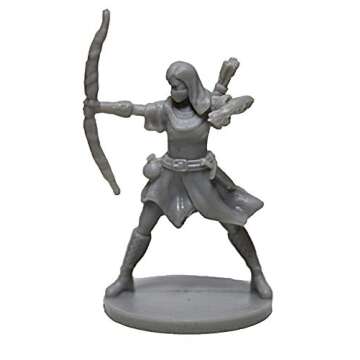 DRUNK'N DRAGON DND Enemies Minis 25 Fantasy Miniatures for Tabletop/Dungeons and Dragons Roleplaying Games - Bulk Minis Unpainted- Monsters Figures Starter Set - Compatible DND