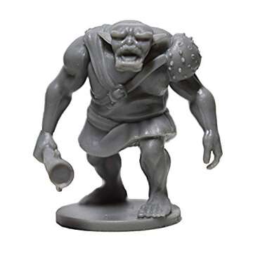 DRUNK'N DRAGON DND Enemies Minis 25 Fantasy Miniatures for Tabletop/Dungeons and Dragons Roleplaying Games - Bulk Minis Unpainted- Monsters Figures Starter Set - Compatible DND