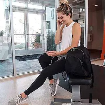 FULLSOFT High Waisted Leggings for Women No See-Through Tummy Control Yoga Pants Workout Leggings-Reg&Plus Size (Black, Small-Medium(One Size 2-12))