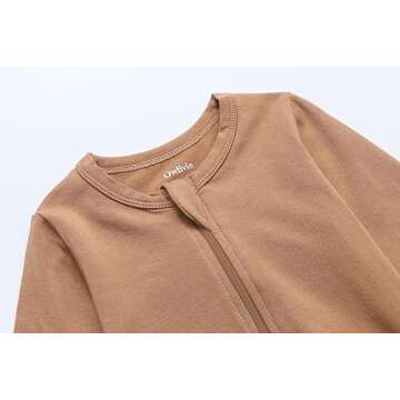 Owlivia Eco-Friendly Bamboo Baby Footless Pajamas