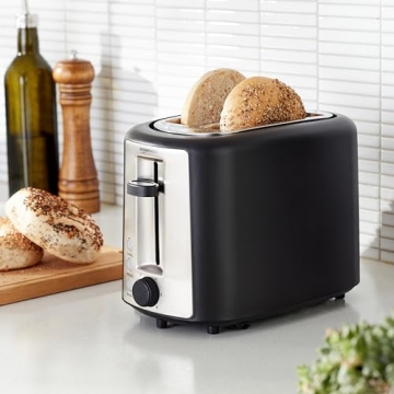 Extra Wide Slot Toaster by Amazon Basics 900W