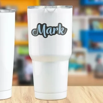 Personalized Waterproof Name Stickers for Bottles