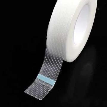 Lash Tape, fenshine 8 Rolls PE Micropore Medical Tape for Eyelash Extension, Fabric Tape For False Eyelash Patch Makeup Tool 0.5 inch x 29.5 ft,Translucent (8Rolls)