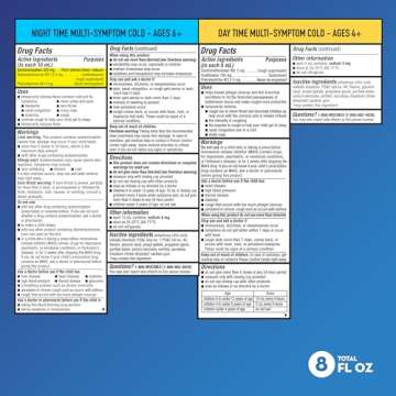 Mucinex Children's Day & Night Combo Pack, Kids Cold Medicine / Kids Cough Medicine, Daytime Cold Me...