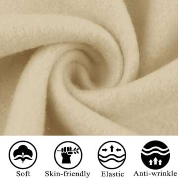 EFAN Sweatpants Women Baggy High Waisted Sweat Pants Fall Clothes Casual Joggers Y2k Aesthetic Warm Trousers with Pockets 2025 Beige XL