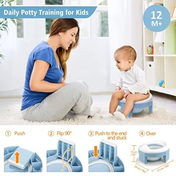 MCGMITT Portable Toddler Potty Training Seat for Easy Use