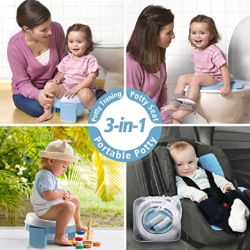 MCGMITT Portable Toddler Potty Training Seat for Easy Use