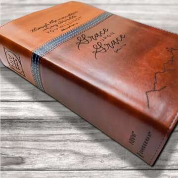 Personalized NIV Study Bible with Custom Name Engraving