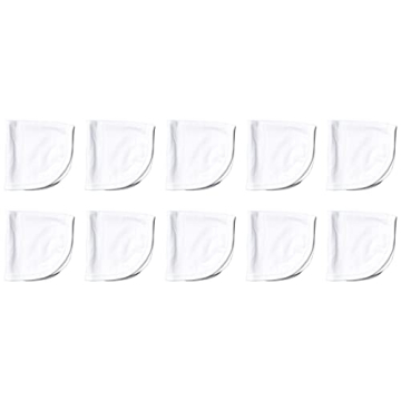 HonestBaby 10-Pack Organic Cotton Baby Wash Cloths