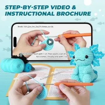Gipony Crochet Kit - Beginner-Friendly Animal Kits for Everyone