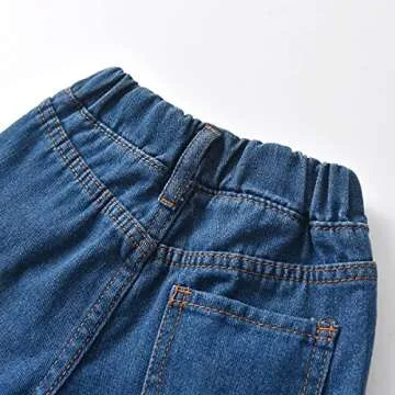 LAPA Baby Denim Shorts for 6M-4Y Stylish Comfort