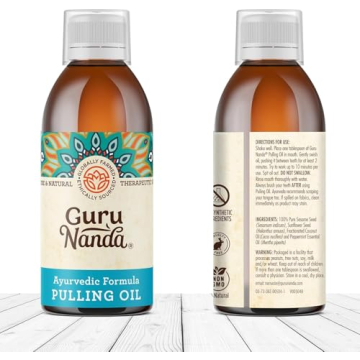 GuruNanda Original Oil Pulling for Teeth & Gum Health