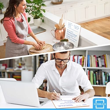 Scribbledo 6 Pack Mini Whiteboards for Interactive Learning