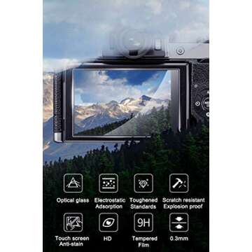 Buy a7iii Screen Protector for Sony Alpha Cameras - 3 Pack