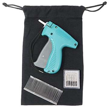 Evelots Tagging Gun-Brand/Price Labels-5 Stainless Steel Needles-2000 Fasteners