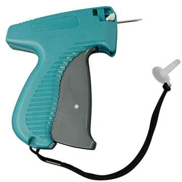 Evelots Tagging Gun-Brand/Price Labels-5 Stainless Steel Needles-2000 Fasteners
