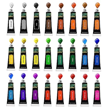 KEFF Acrylic Paint Set - Complete Art Kit for All Ages