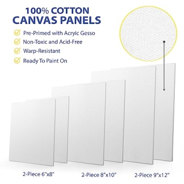 KEFF Acrylic Paint Set - Complete Art Kit for All Ages