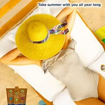 Banana Boat Summer Color Self Tanning Lotion, 6oz | Light Medium Color for All Skin Tones, Self Tanner Lotion, Sunless Tanning Lotion, Banana Boat Self Tanner, 6oz