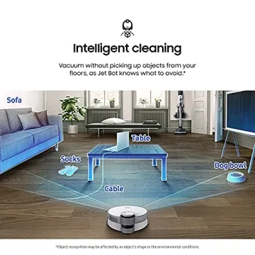 Samsung Jet Bot AI+ Robot Vacuum with Smart Cleaning Features