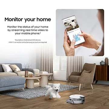 Samsung Jet Bot AI+ Robot Vacuum with Smart Cleaning Features