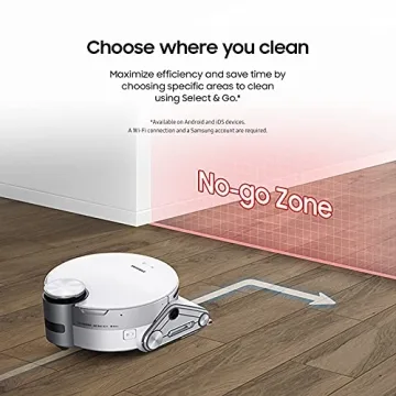 Samsung Jet Bot AI+ Robot Vacuum with Smart Cleaning Features
