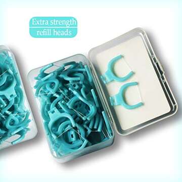 T.Smile Dental Flossers Kit with 300 Refills and Handles