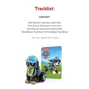 Tonies Rex Audio Play Character from Paw Patrol