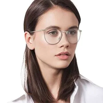 Ray-Ban RX7140 Square Eyewear Frames, Transparent Grey