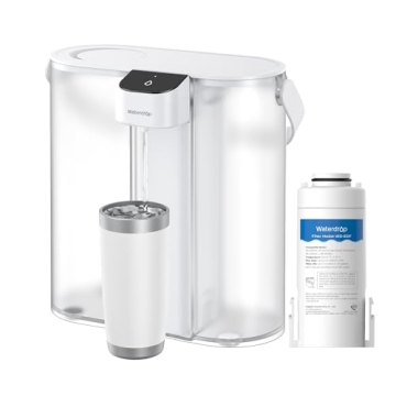 Waterdrop Electric Filter Pitcher 200 Gallon Instant Dispenser
