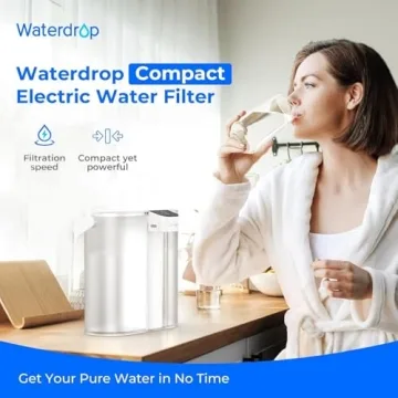 Waterdrop Electric Filter Pitcher 200 Gallon Instant Dispenser