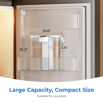 Waterdrop Electric Filter Pitcher 200 Gallon Instant Dispenser