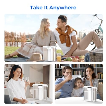 Waterdrop Electric Filter Pitcher 200 Gallon Instant Dispenser